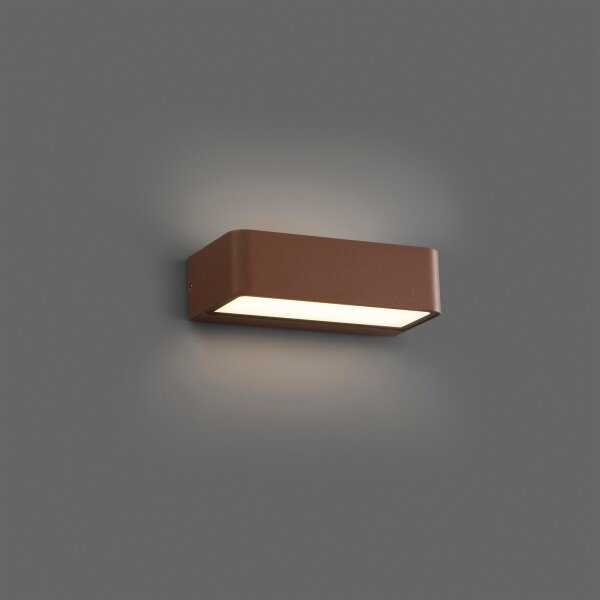 FARO 71309 - LED външно стенно осветително тяло TAKUA LED/10W/230V IP65 кафяво