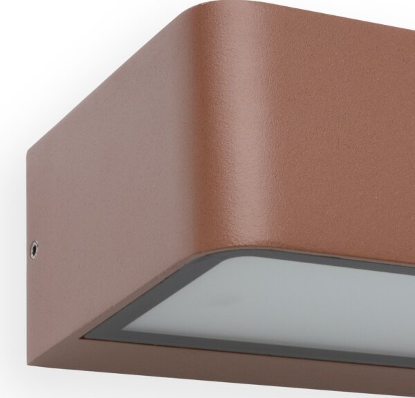 FARO 71309 - LED външно стенно осветително тяло TAKUA LED/10W/230V IP65 кафяво