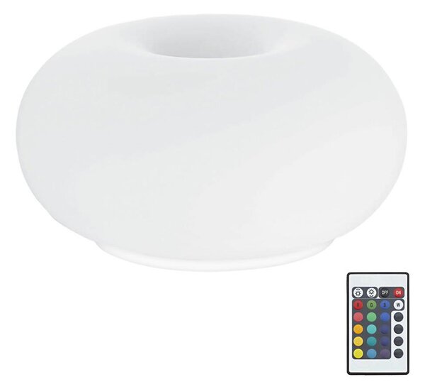 Eglo 75355 - LED RGB Димируема настолна лампа OPTICA-C 2xE27/7,5W/230V