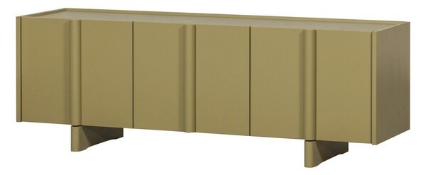 Зелена маса за телевизор от масивен бор 152x53x46 cm Basu – WOOOD