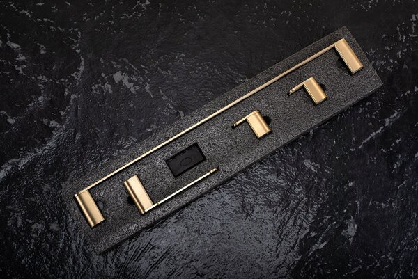 Комплект аксесоари за баня Mati Gold 4 части