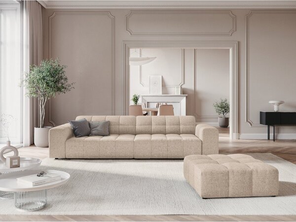 Бежова табуретка Chicago - Cosmopolitan Design