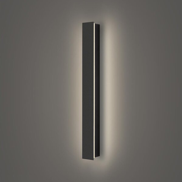 Brilagi - Външно стенно LED осветително тяло LINEAR LED/12W/230V 4000K IP65 черно