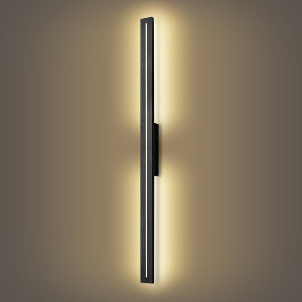 Brilagi - LED външно стенно осветително тяло LINEO LED/24W/230V 3000K IP65 черно