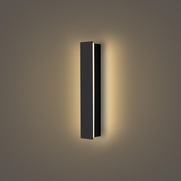 Brilagi - LED външно стенно осветително тяло LINEAR LED/8W/230V 3000K IP65 черно