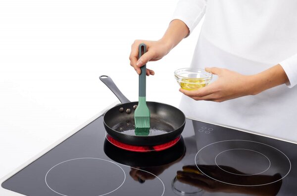Четка за мазане Lekue 1010185, 21x1.8x4 см, От +4 до +220C, Издръжлив на драскотини, Полиестерна смола, Зелен