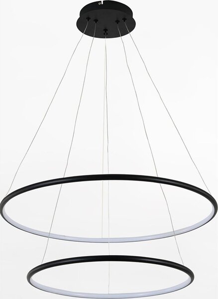 Zuma Line PL201004B-2BK - LED Пендел MARSEILLE LED/40W/230V черен