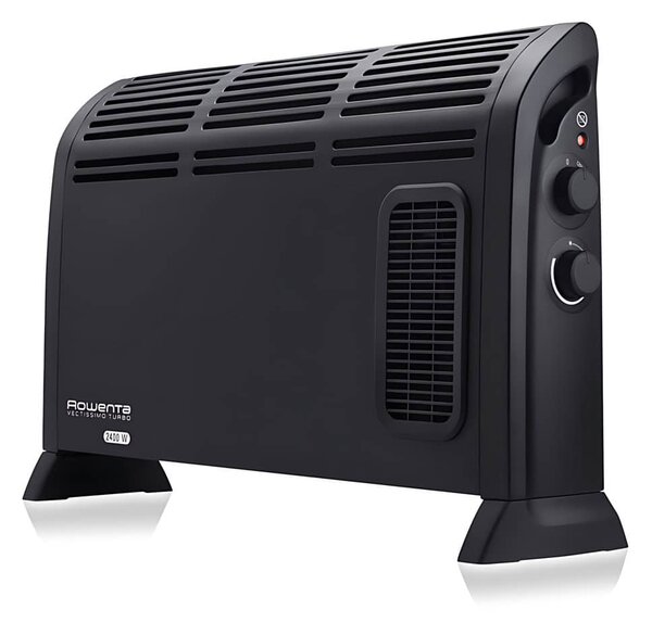 Конвектор Rowenta CO3035F1, 2 степени на мощност, 2400W, черен