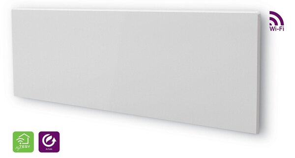 Конвектор Tesy CN 06 140 EA CLOUD AS W, 1400W, защита от прегряване, IP24 защита, AirSafe функция, бял