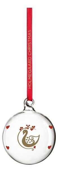 Стъклена коледна топка ø 6,5 cm Ann-Sofi Romme Annual Christmas Bauble 2025 – Holmegaard