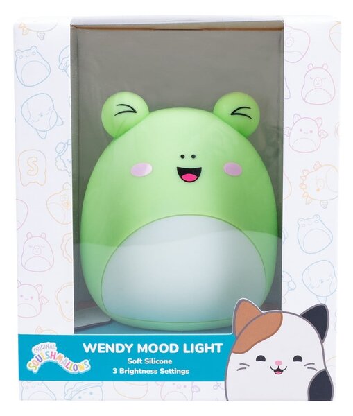 Зелена детска нощна лампа Fizz Wendy – SQUISHMALLOWS