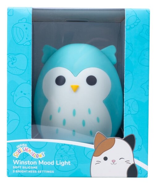 Синя детска нощна лампа Fizz Winston – SQUISHMALLOWS