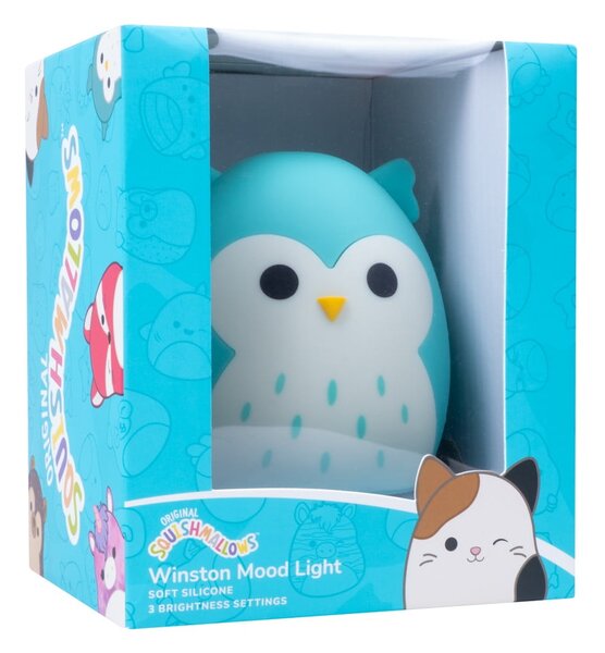 Синя детска нощна лампа Fizz Winston – SQUISHMALLOWS