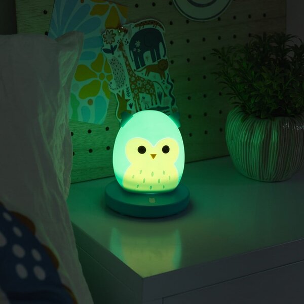 Синя детска нощна лампа Fizz Winston – SQUISHMALLOWS