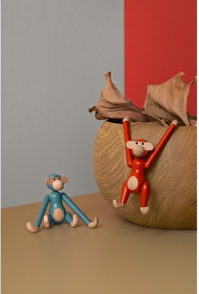 Статуя от масивно дърво (височина 9,5 cm) Monkey Mini – Kay Bojesen Denmark