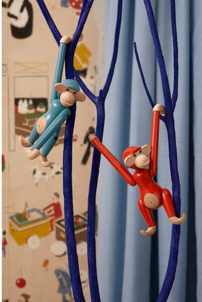 Статуя от масивно дърво (височина 9,5 cm) Monkey Mini – Kay Bojesen Denmark