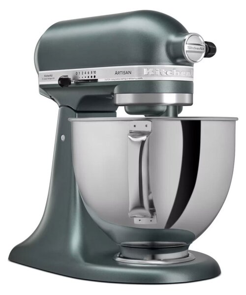 Планетарен миксер KitchenAid Artisan Elegance 5KSM175PSEJP, 300 W, 4.8 л, Direct drive, 10 скорости, Тъмнозелен