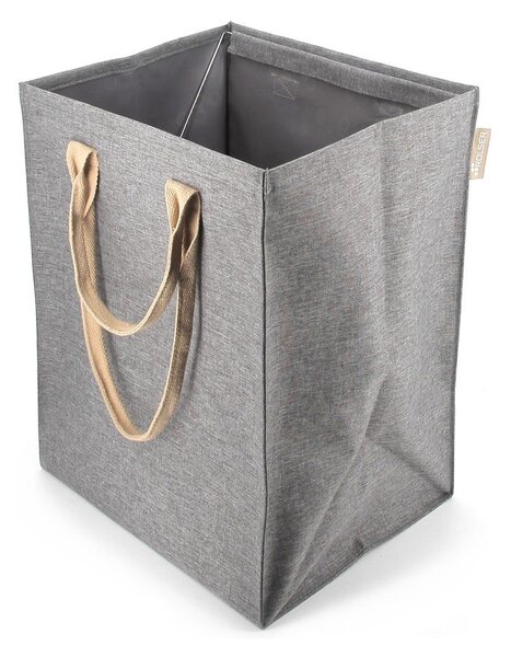 Сив текстилен кош за пране 53 l Laundry Hub Tweed – Rolser