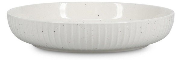 Бяла супена чиния ø 22 cm Ora Gloss – Salt&Pepper