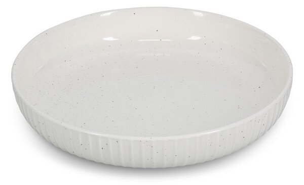 Бяла супена чиния ø 22 cm Ora Gloss – Salt&Pepper