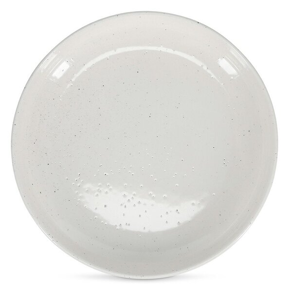 Бяла супена чиния ø 22 cm Ora Gloss – Salt&Pepper