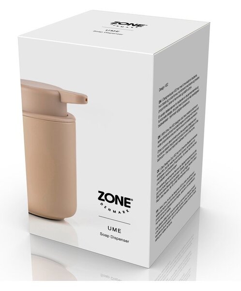 Бежов глинен диспенсер за сапун 250 ml Ume – Zone