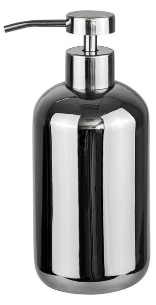Керамичен диспенсер за сапун в сребрист цвят 200 ml Lotus – Mette Ditmer Denmark