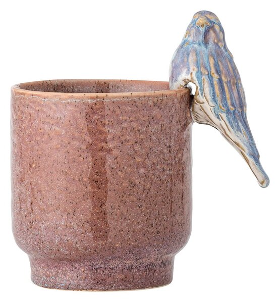 Глинено ръчно рисувано покритие за кашпа ø 11 cm Larky – Bloomingville