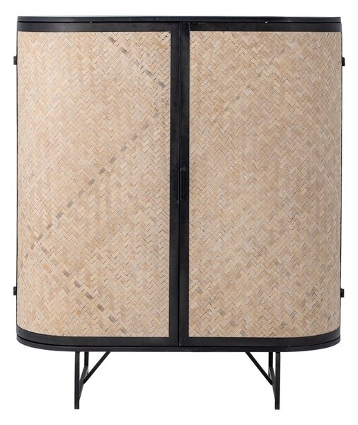 Бамбуково шкафче в естествен цвят 92x105x36,5 cm Ember – Bloomingville