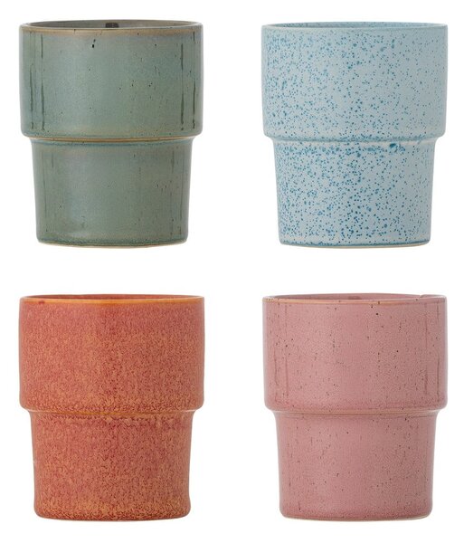 Глинени чаши в комплект от 4 бр. за еспресо 150 ml Ewan – Bloomingville