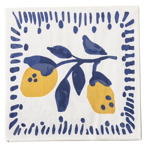Хартиени салфетки в комплект 20 бр. 33x33 cm Maxima – Bloomingville