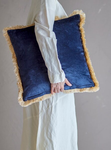 Декоративна възглавница със смес от памук 45x45 cm Eydis – Bloomingville
