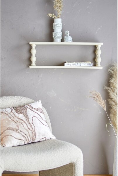 Бял на няколко нива стенен рафт 60 cm Salino – Bloomingville
