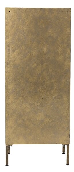 Метална витрина в златист цвят 45x110x40 cm Saone – Bloomingville