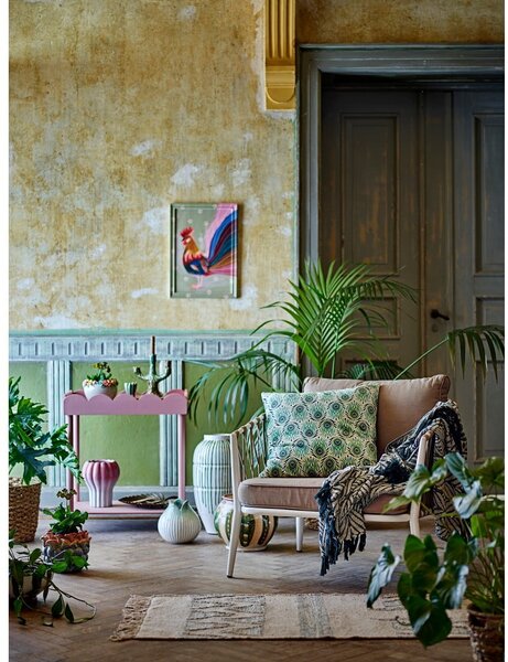 Розова конзолна маса от масивен бор 40x60 cm Isola – Bloomingville