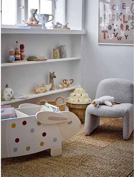 Детска кошница за играчки от морска трева в естествен цвят ø 28x41 cm Cillie – Bloomingville Mini