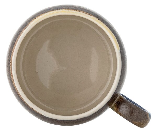 Сини/кафяви глинени чаши в комплект от 4 бр. 400 ml Sheen – Bloomingville