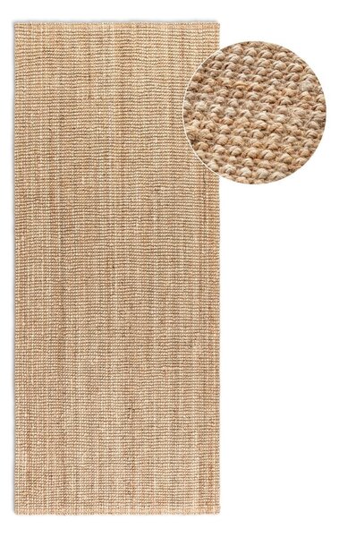 Пътека от юта в естествен цвят 80x200 cm Bouclé - Hanse Home