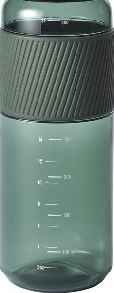 Бутилка за вода Zwilling 1024178, 680 мл, Тритан, Устойчива на удари и разливане, Филтър за плодове, Без BPA, Зелен