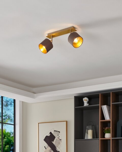 Eglo 97537 - Точково осветително тяло VALBIANO 2xE14/10W/230V