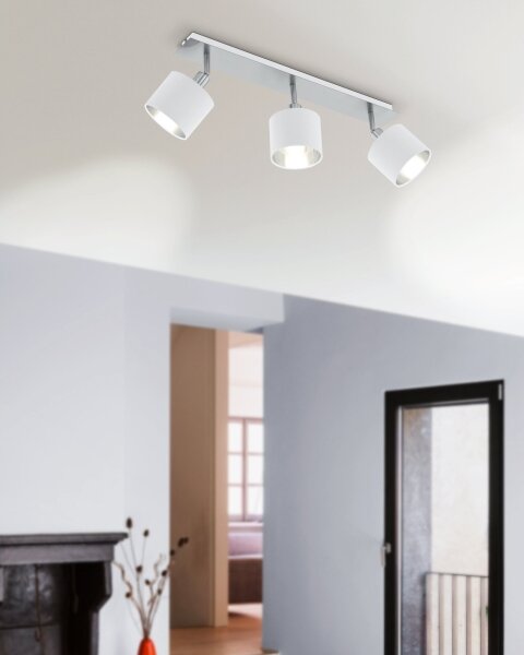 Eglo 97534 - Точково осветително тяло VALBIANO 3xE14/10W/230V
