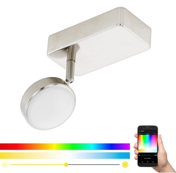 Eglo 97714 - LED RGB Димируем спот CORROPOLI-C LED/5W/230V