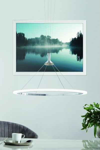 Eglo 98427 - LED RGB димируем полилей на кабел HORNITOS-C LED/37W/230V + дистанционно управление