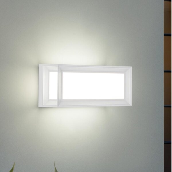 Brilagi - LED външно стенно осветително тяло PARKER LED/12W/230V 3000/4500/6000K бяло IP44