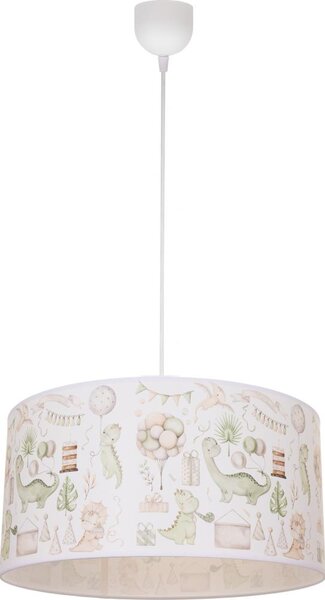 Детски полилей KIDS ROOM 1xE27/60W/230V pr. 40 cm динозавър