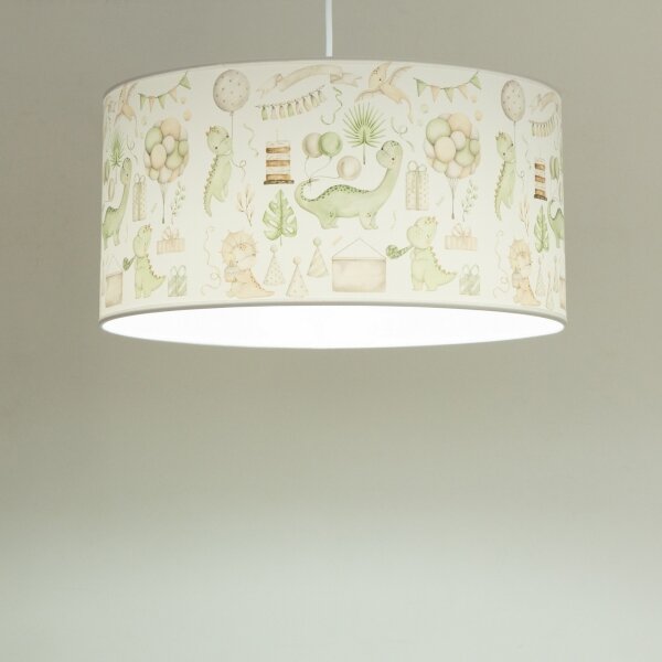Детски полилей KIDS ROOM 1xE27/60W/230V pr. 40 cm динозавър