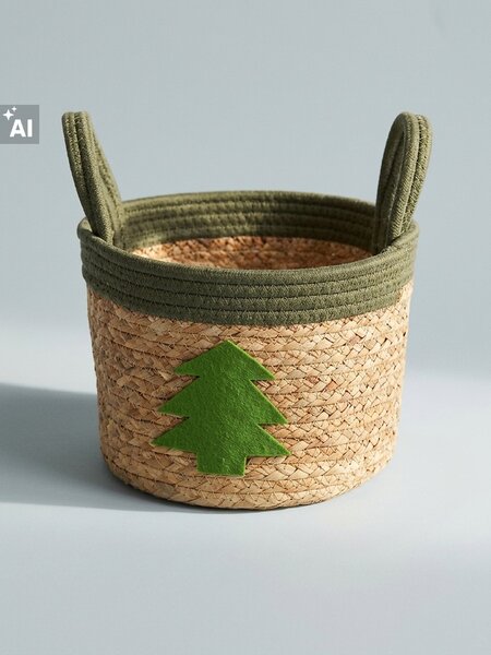 Sinsay - Кош за съхранение с дръжки - зeлeн