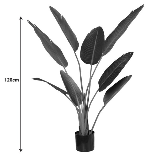 Декоративно растение палма в саксия pp h120cm