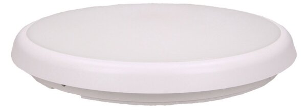 LED плафон Adviti AD-PL-6091WLPMM4, за таван/стена, 22W, 230V, 2000lm, 4000K, бял