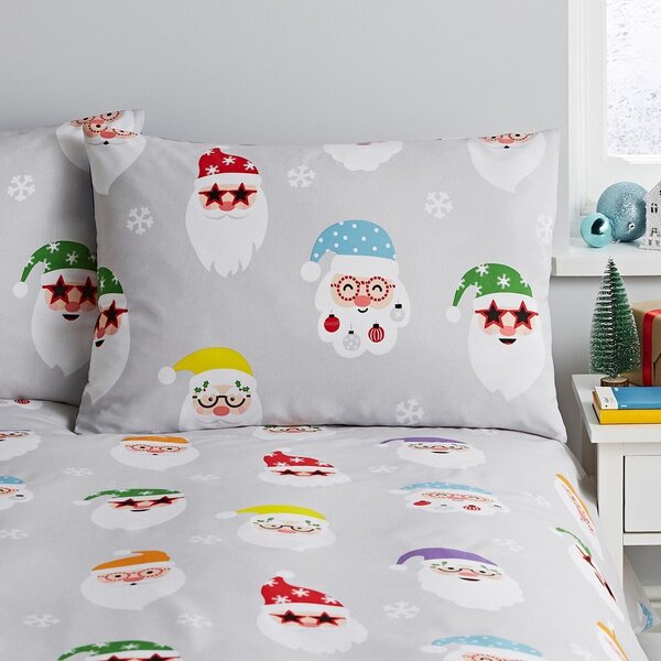 Двойно удължено спално бельо 230x220 cm Santa Spec-Tacular – Catherine Lansfield